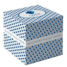 Facial Tissue 2 Ply Cube Box 80 Sheets (Pack of 36)
