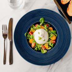 Steelite Concorde Midnight Blue Rim Pasta Bowl 28.5cm/11.2" (Pack of 12)