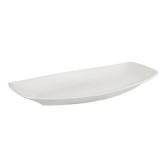 Porland Academy A114433 Convex Oval Plate 33cm/13inch x 6