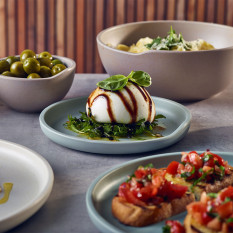 Copenhagen Melamine Jade Round Plate 17cm/6.7" (Pack of 6)