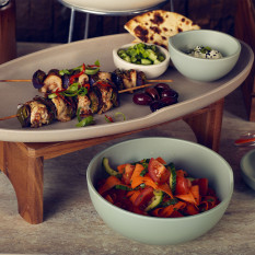 Copenhagen Melamine White Oval Dish 47.5 x 24cm/18.7 x 9.4"