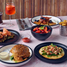 Copenhagen Melamine Black Round Plate 17cm/6.7" (Pack of 6)