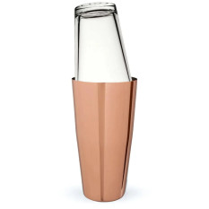 Boston Cocktail Shaker Set Copper Glass 28oz/16oz
