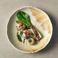 Terra Porcelain Roko Sand Coupe Bowl 28cm/11" (Pack of 3)