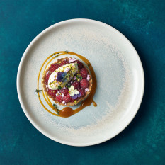 Terra Porcelain Pearl Coupe Plate 24cm (Pack of 6)