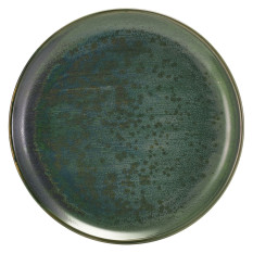 Terra Porcelain Aqua Green Coupe Plate 24cm (Pack of 6)