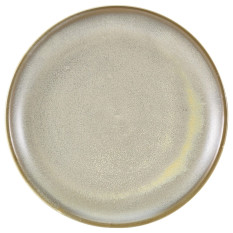 Terra Porcelain Matt Grey Coupe Plate 24cm x 6