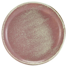 Terra Porcelain Rose Coupe Plate 24cm