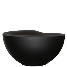 Copenhagen Melamine Black Bowl 10.8cm/4.3" 270ml/9.5oz (Pack of 24)