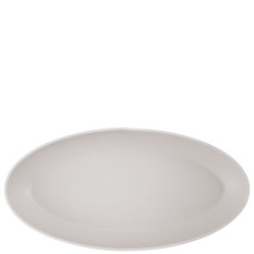 Copenhagen Melamine White Oval Dish 55cm/21.65" 6L/211oz