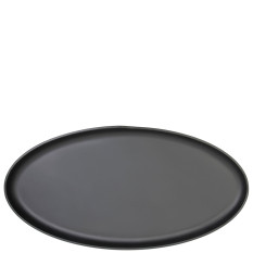 Copenhagen Melamine Black Oval Dish 47.5 x 24cm/18.7 x 9.4"