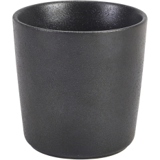 Cast Iron Effect Chip Cup 8.5 x 8.5cm x6