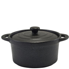 Forge Stoneware CT-MC12 Lidded Casserole Dish 12cm (Pack of 6)