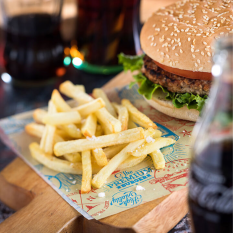 Greaseproof Paper Sheets Burger Large 25.5 x 43cm (Pack of 500)