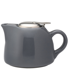 Barista Grey Teapot 450ml/15oz (Pack of 6)