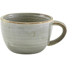 Terra Porcelain Smoke Grey Coffee Cup 18.5cl 10oz