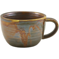 Terra Porcelain Rustic Copper Coffee Cup 18.5cl 10oz