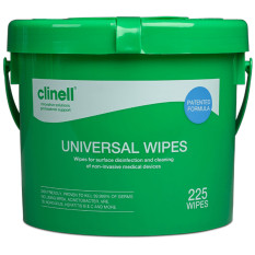 Clinell Universal Wipes (Bucket of 225)