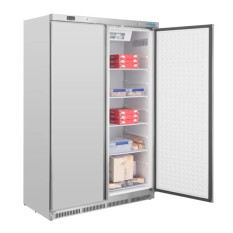 Polar C-Series Double Door Upright Freezer Stainless Steel 744 Litre