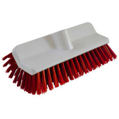 Deck Scrubbing Brush Food Safe Red