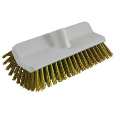 Deck Scrubbing Brush Food Safe Yellow