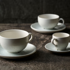 Churchill Inked Delta Grey Saucer 15.6cm/6.25" (Pack of 12)