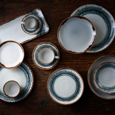 Dudson Harvest Flare Natural Evolve Coupe Plate 28.8cm/11.25" (Pack of 12)