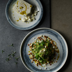 Dudson Finca Limestone Narrow Rim Plate 20.3cm/8" (Pack of 12)