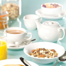 Pure White Teapot 15oz/430ml (Pack of 12)