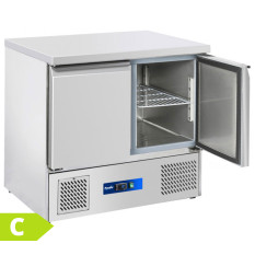 Prodis EC-2SS 2 Door Compact Saladette Counter Flat Top