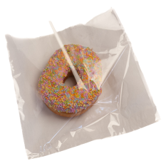 Film Fronted Bags 175x175mm/7x7" White (Pack of 1000)