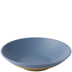 Churchill Emerge Oslo Blue Melamine Shallow Bowl 30cm/11.81" 2.3L/83oz (Pack of 4)