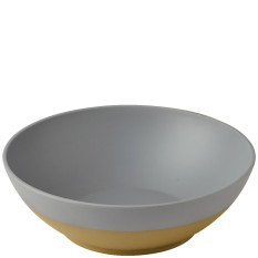 Churchill Emerge Seattle Grey Melamine Deep Bowl 36cm/14.17" 7.1L/250oz (Pack of 2)