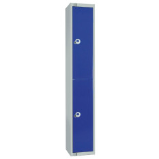 Elite Double Door Locker Camlock - Blue