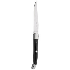 Laguiole Black Handled Steak Knife (Pack of 12)