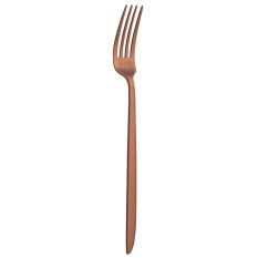 Orca Matt Copper Dessert Fork (Pack of 12)