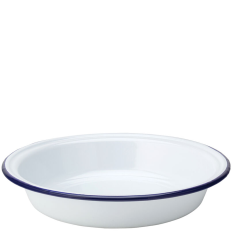 Eagle Enamel Pie Plate 22cm/9" (Pack of 6)