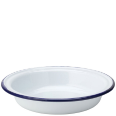 Eagle Enamel Pie Plate 18cm/7.25" (Pack of 6)