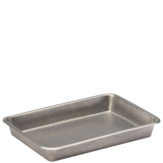 Vintage Steel Tray 9x6.5" (23x16.5cm) (Pack of 6)