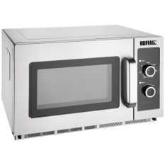 Buffalo Commercial Microwave Manual 1800W 34 Litre