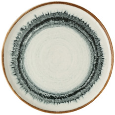 Dudson Harvest Flare Natural Walled Plate 26cm/10.3" (Pack of 6)