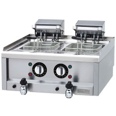 Buffalo 600 Series Double Electric Fryer 2x 8 Litres