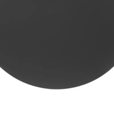 Bolero Matte Black Round Outdoor Table Top 600mm