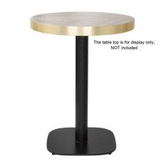 Bolero Black Cast Iron Table Base 720 x 420mm