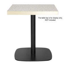 Bolero Black Cast Iron Table Base 720 x 600mm
