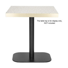 Bolero Black Cast Iron Table Base 720 x 420 x 600mm