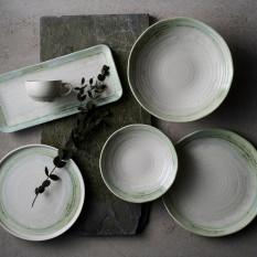 Dudson Makers Collection Finca Flint Coupe Plate 29cm/11.5" (Pack of 12)