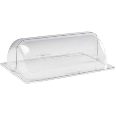 Polycarbonate GN 1/2 Roll Top Cover