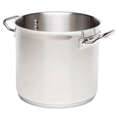 Genware Stainless Steel Stockpot 24cm 8 Litre