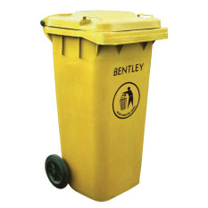 Wheelie Bin Yellow 120 Litre